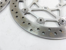 Load image into Gallery viewer, 2017 Triumph Thruxton 1200 R Front Brembo Brake Rotor Disc Set T2022080 | Mototech271
