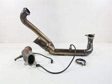 Load image into Gallery viewer, 2018 KTM 1290 Super Duke R Stock Exhaust Header Pipe Set 61305007100 61305007200