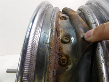 Load image into Gallery viewer, 2003 Honda VTX1300 S Straight Spoke Rear Wheel Rim 15x3.5 - Read 42650-MEA-670