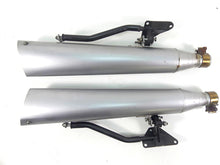 Load image into Gallery viewer, 2013 Harley VRSCF Muscle Vrod Vance Hines Exhaust Slip On Muffler Set 1801-0343