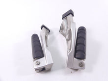 Load image into Gallery viewer, 2008 BMW R1200R K27 Rear Passenger Pillion Footpeg Set 46717688780 46717693113