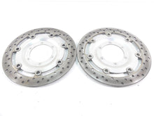 Load image into Gallery viewer, 2003 Honda VTX1800 C Front Brake Rotor Disc Set 45120-MCH-003 45220-MCH-003