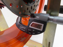 Load image into Gallery viewer, 2021 Aprilia Tuono 660 Straight 17x5.5 Rear Wheel Rim 2B008370 | Mototech271