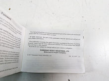 Load image into Gallery viewer, 2018 Kawasaki ZX1002 Ninja H2 SX Owners Manual Booklet ZX1002AJ/BJ 99987-0050 | Mototech271