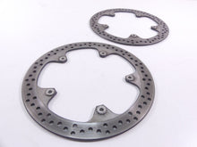 Load image into Gallery viewer, 2008 BMW R1200R K27 Front Brake Disc Rotor Set 34117701459