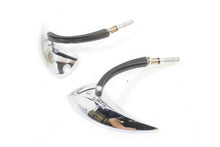 Load image into Gallery viewer, 2004 Harley VRSCB V-Rod Aftermarket Teardrop-Shaped Rearview Mirror Set L & R | Mototech271