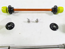 Load image into Gallery viewer, 2013 Ducati Hyperstrada 821 Speedymoto Font Wheel & Frame Slider Kit | Mototech271