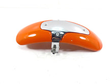 Load image into Gallery viewer, 2005 Harley VRSCSE CVO V-Rod Front Fender & Bracket Orange 59115-05 59020-01A | Mototech271