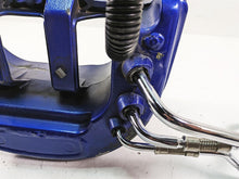 Load image into Gallery viewer, 2009 Harley FXCWC Softail Rocker C Oil Tank & Lines Flame Blue Pearl 62557-08