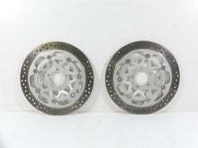 Load image into Gallery viewer, 2004 Kawasaki VN1600 Meanstreak Front Brake Disc Rotor Set 41080-1511-5D | Mototech271