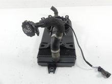 Load image into Gallery viewer, 2017 Triumph Thruxton 1200 R Radiator Fan Guard Reservoir Hoses Set T2101333 | Mototech271