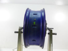 Load image into Gallery viewer, 2004 Aprilia RSV1000 R Mille Rear Straight Blue 17x6 Wheel Rim AP8128071