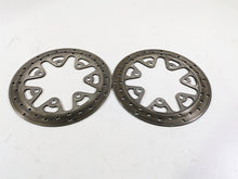 Load image into Gallery viewer, 2017 Harley Touring FLHTKSE CVO E-Glide Front Brake Rotor Disc Set 41300019 | Mototech271