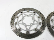 Load image into Gallery viewer, 2020 Triumph Daytona 765 Moto2 Brembo Front Brake Rotor Disc Set T2022080 | Mototech271
