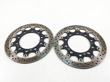 Load image into Gallery viewer, 2007 Yamaha R1 YZFR1 Front Brake Disc Rotor Set 4C8-2581T-00-00