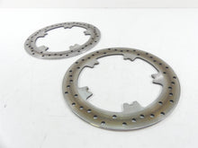 Load image into Gallery viewer, 2016 Harley FXDLS Dyna Low Rider Front Brake Rotor Disc Set 44553-06A