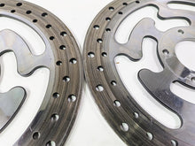Load image into Gallery viewer, 2016 Harley Touring FLHR Road King Front Brake Disc Rotor Set 41808-08