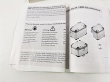 Load image into Gallery viewer, 2006 BMW R1200GS K255 Adv Owners Manual & Documents Set 014776899307
