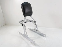 Load image into Gallery viewer, 2009 Harley Dyna FXDFSE CVO Fat Bob Sissybar Sissy Bar Backrest + Luggage Rack