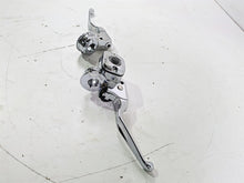 Load image into Gallery viewer, 2004 Harley Softail FLSTF Fat Boy Chrome Brake Master Cylinder Set 9/16 45019-96 | Mototech271
