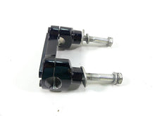 Load image into Gallery viewer, 2016 Harley Softail FLS Slim Handlebar Handle Bar Riser Clamp Set 56998-09