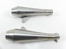 Load image into Gallery viewer, 2017 Triumph Thruxton 1200 R Cone Shorty Muffler Exhaust Set MC-CN-TPW-BSH | Mototech271