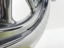 Load image into Gallery viewer, 2007 Harley FLHTCU SE CVO Electra Glide Rear 9 Spoke Chrome Wheel 16x3 43484-08
