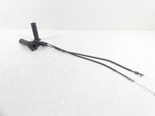 Load image into Gallery viewer, 2013 Yamaha VMX17 V-Max 1700 Throttle Cable Grip Grab Set 4YR-26240-02-00