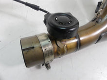 Load image into Gallery viewer, 2015 Ducati Diavel Carbon Red Oem Exhaust Header Manifold & Servo Set 57112751B