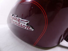 Load image into Gallery viewer, 2000 Harley Sportster XL1200 Custom Fuel Gas Tank Rich Red & Red Stripes 61348-0 | Mototech271