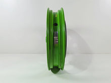 Load image into Gallery viewer, 2024 Kawasaki EX500 Ninja 40th An. Strght Green Front Wheel Rim 17x3 41073-0752