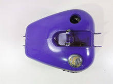 Load image into Gallery viewer, 1999 Harley Dyna FXDL Low Rider Fuel Gas Petrol Tank Purple - Dented 61054-96