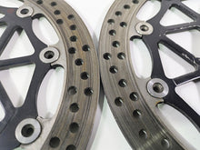 Load image into Gallery viewer, 2016 Kawasaki ZX10R Ninja Brembo Front Brake Disc Rotor Set 41080-0648-18U