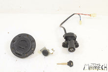 Load image into Gallery viewer, 2012 Yamaha YZFR6 YZF R6 Ignition Switch Gas Cap Seat Lock Key SET 2C0-82501-10
