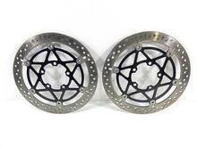 Load image into Gallery viewer, 2022 Triumph Speed Triple 1200 RS Front Brake Disc Rotor Set 553miles T2022113 | Mototech271