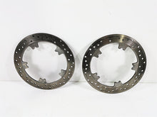 Load image into Gallery viewer, 2006 Harley VRSCR Street V-Rod Front Brake Rotor Disc Set 44553-06A