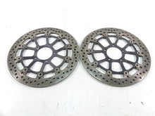 Load image into Gallery viewer, 2013 Ducati Diavel Red Front Brembo Brake Disc Rotor Set 49241011A | Mototech271