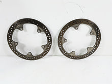 Load image into Gallery viewer, 2012 BMW R1200R K27 Front Brake Disc Rotor Set 34117701459 | Mototech271