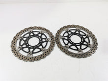 Load image into Gallery viewer, 2020 Kawasaki ZX6R ZX636 Ninja Front Brake Disc Rotor Set 41080-0590-5C