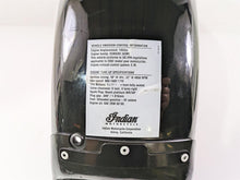 Load image into Gallery viewer, 2002 Indian Spirit Deluxe Rear Fender Black Silver - Bent 89-301