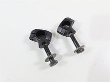Load image into Gallery viewer, 2016 Victory Cross Country Black Handlebar Holder Riser Mount Set 5139570