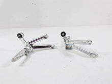 Load image into Gallery viewer, 2008 Aprilia RSVR 1000 Factory Passenger Foot Peg Set READ AP8154071 AP8154072
