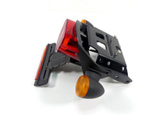 Load image into Gallery viewer, 2009 Harley XR1200 Sportster Rear Taillight Blinker Plate Holder Set 68257-08 | Mototech271