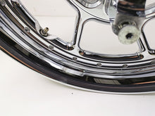 Load image into Gallery viewer, 2007 Harley Touring FLHRSE CVO Road King Front Rear Chrome Wheel Set 44612-07