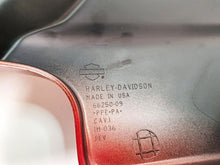 Load image into Gallery viewer, 2013 Harley Touring FLHX Street Glide Side Cover Amber Red Sunglo Set 66250-09 | Mototech271
