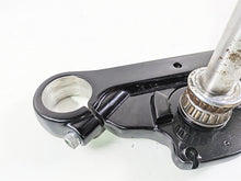 Load image into Gallery viewer, 2015 Harley FXDF Dyna Fat Bob Lower Triple Tree Steering Clamp Black 48659-09