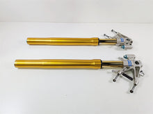 Load image into Gallery viewer, 2014 Aprilia RSV4 RR Factory Straight Front Ohlins Fork Leg Set 897302 854547