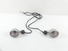 Load image into Gallery viewer, 2007 Honda VTX1800 T1 Rear Chrome Blinker Turn Signal Lights Set 33400-MCV-R11