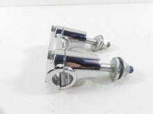 Load image into Gallery viewer, 2019 Harley FLHC Softail Heritage Chrome Handlebar Clamp Riser Set 56998-09 | Mototech271