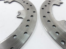 Load image into Gallery viewer, 2011 Harley VRSCF Muscle Rod Front Brake Rotor Disc Set 44553-06A